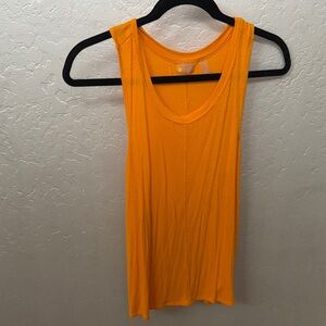 Zella Sleeveless Orange Top
